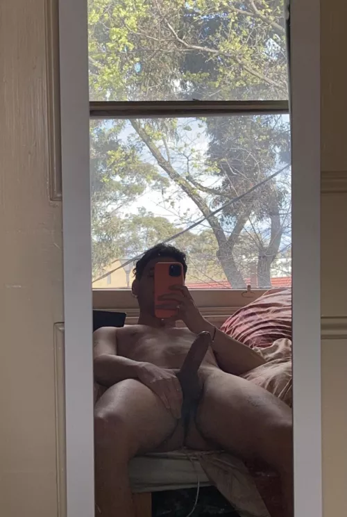 26 fit hung Aussie top stroking morning wood sc hazzap