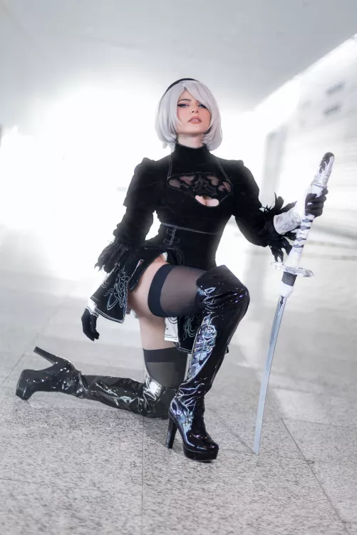 2b cosplay by @wandalsenn