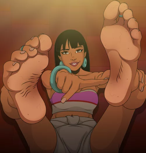 Chel's Treasure (FeetArtist) [The Road to El Dorado]