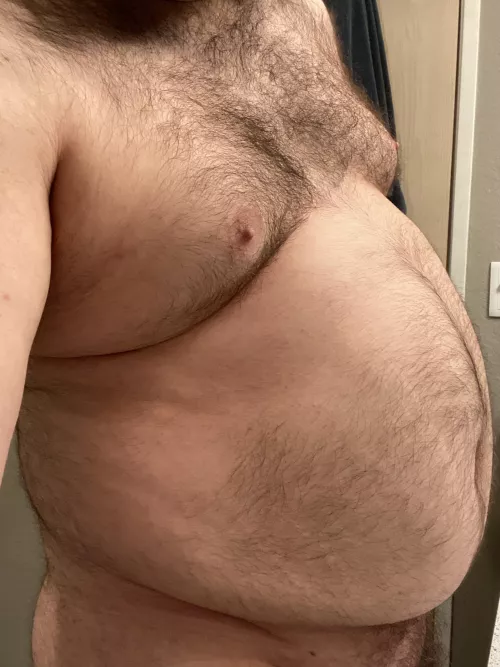 Extra full today! I just keep growing 🐷