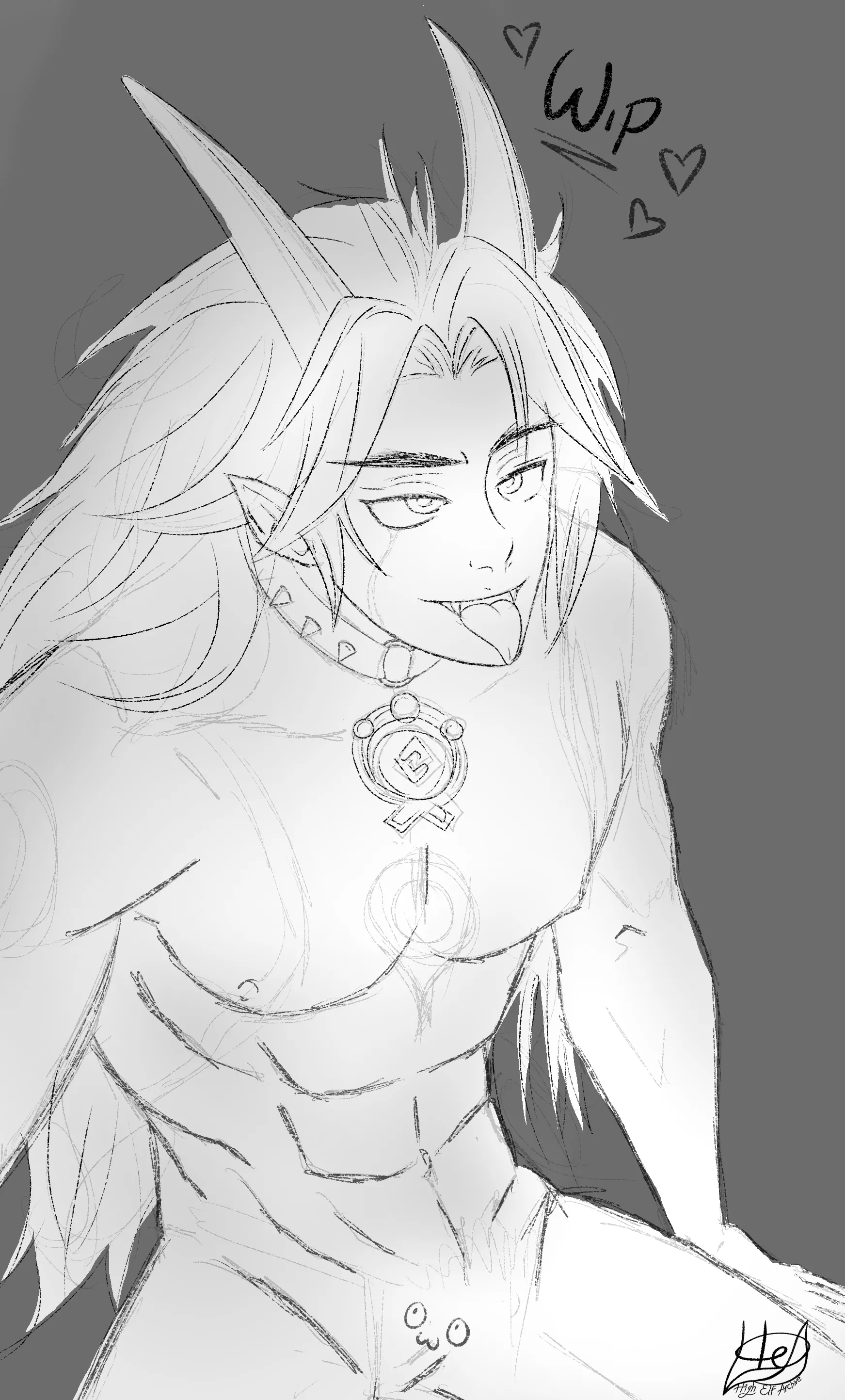 (Genshin Impact) Itto's Horns Are Good For Grabbing