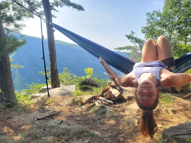 Hanging out waiting for camping weather