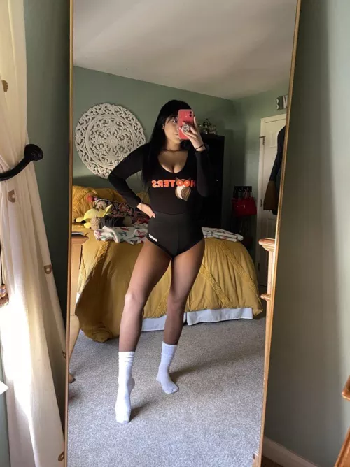 Hooters tights make your legs look so good
