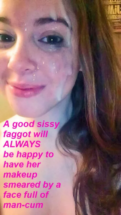 I do my makeup to earn his cum