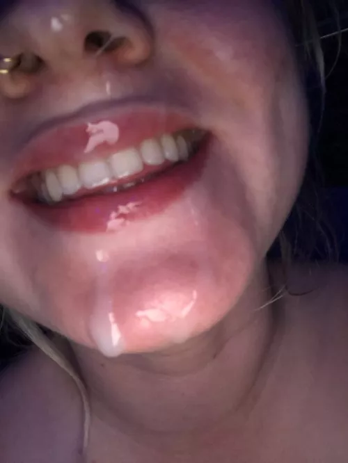 I made him cum on my face in a public park