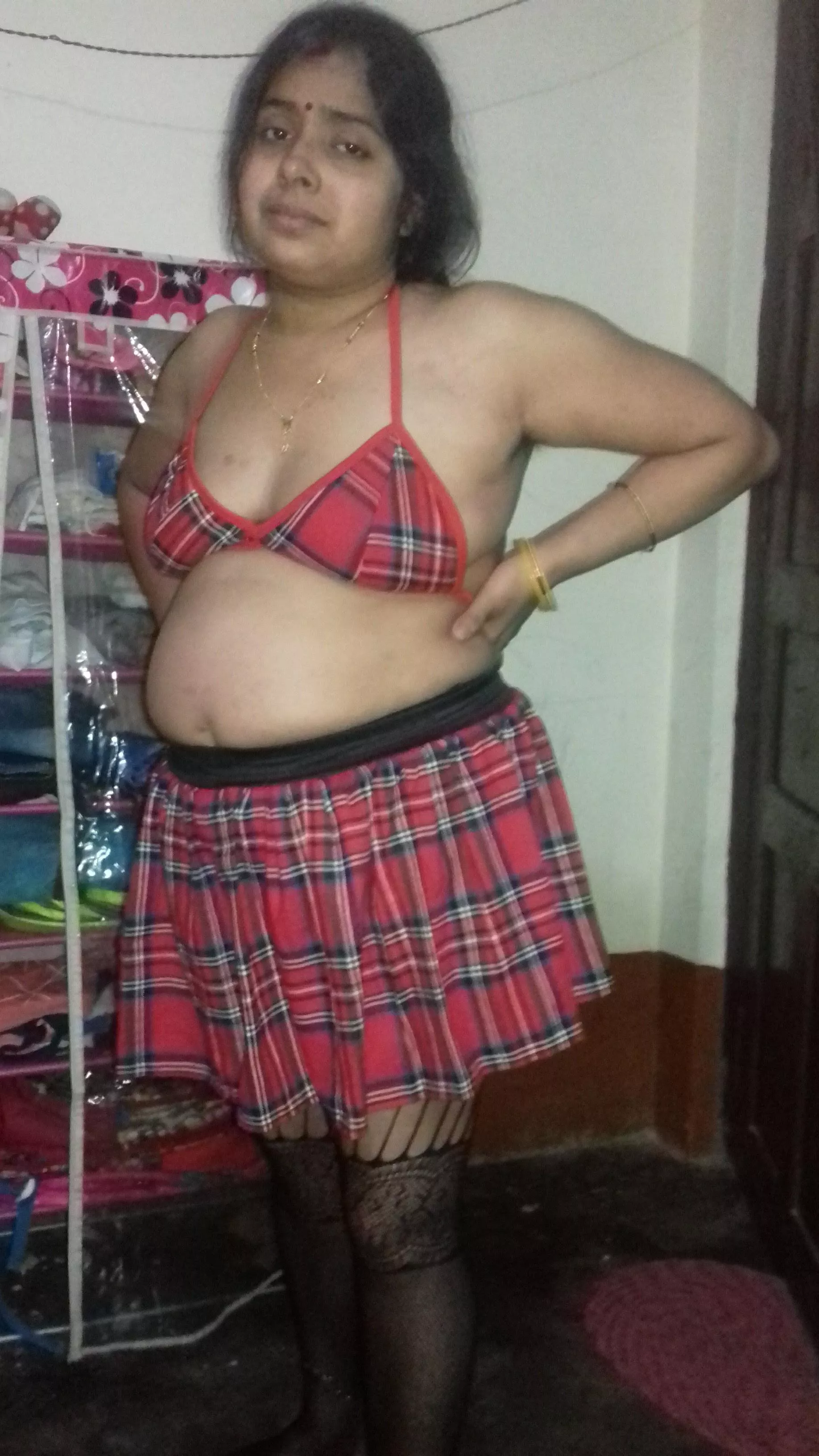 In red (Preeti Upadhyay )