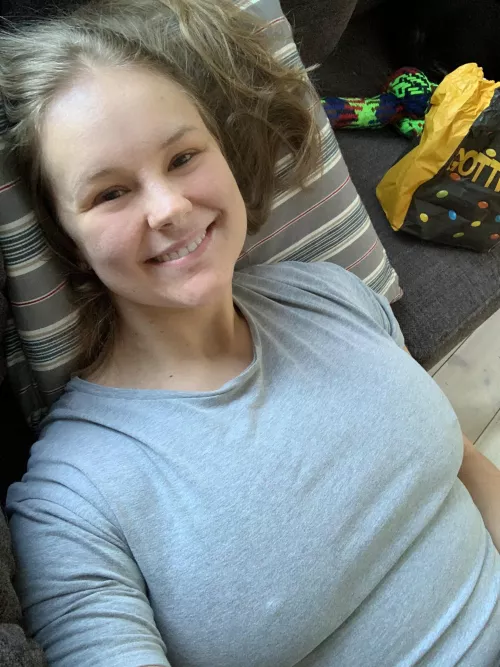 Lazy day in, eating candy. Happy Saturday everyone!