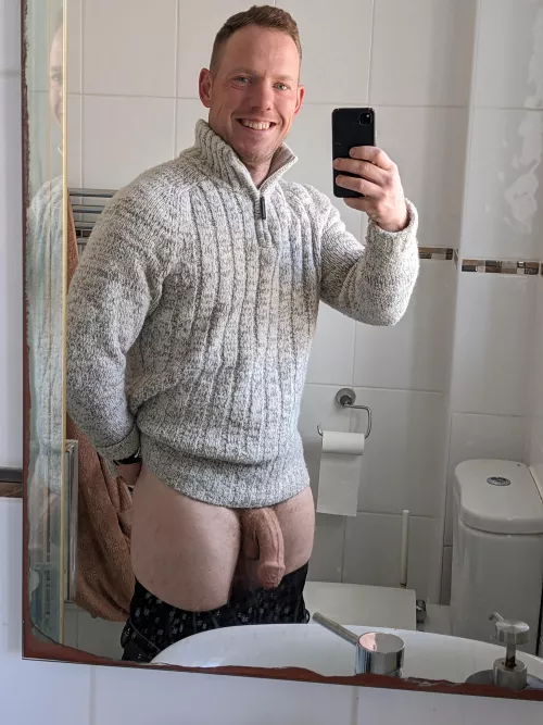 Looking pleased with myself 😁