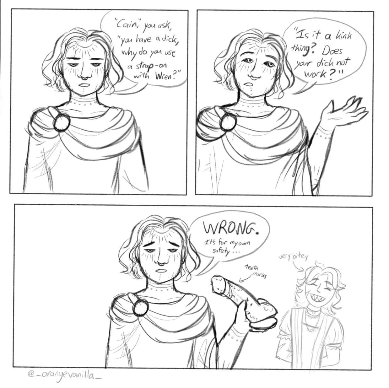 Mine and my partner’s characters from an upcoming campaign…I’m so excited for these weirdos