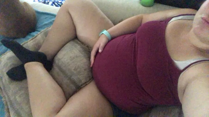 Missing my belly, will you give me another one??🥺🙏🏼🥵