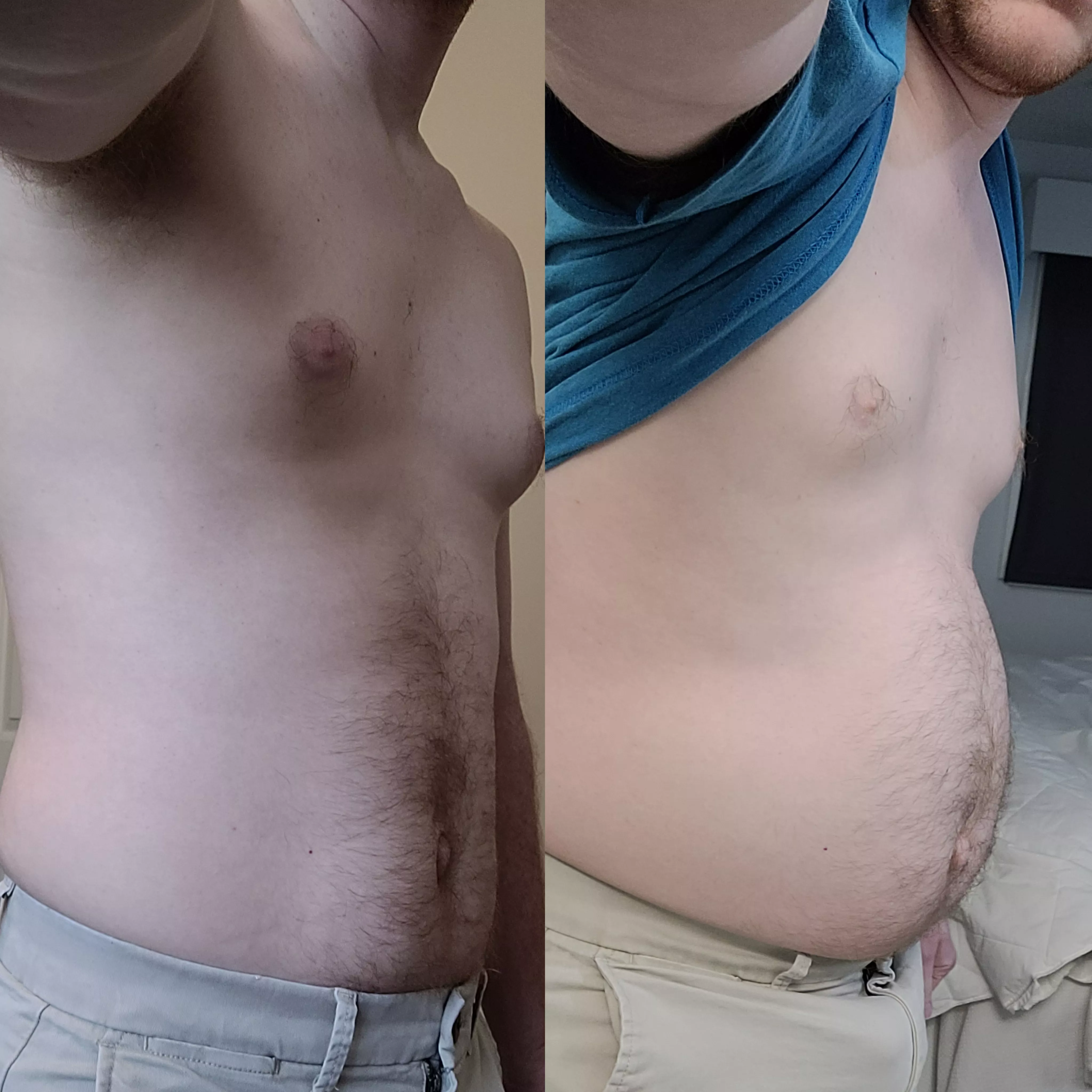 My shorts from last summer fit a little different...