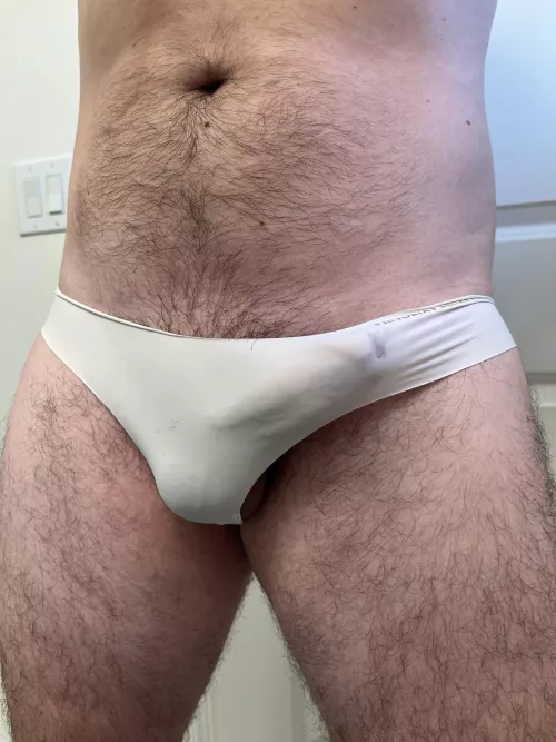 Precum leaking through