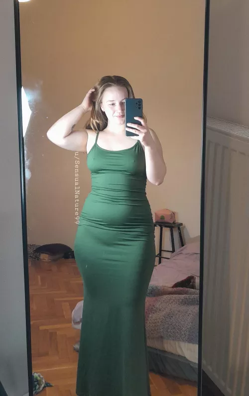 The perfect dress to show off my pokies