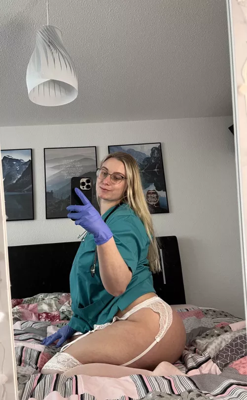 this is what I’m hiding underneath my scrubs at work