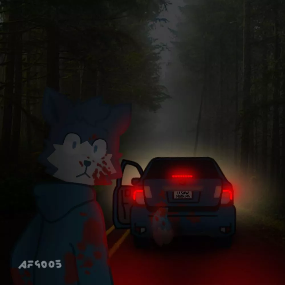 U saw nothing, alright?....