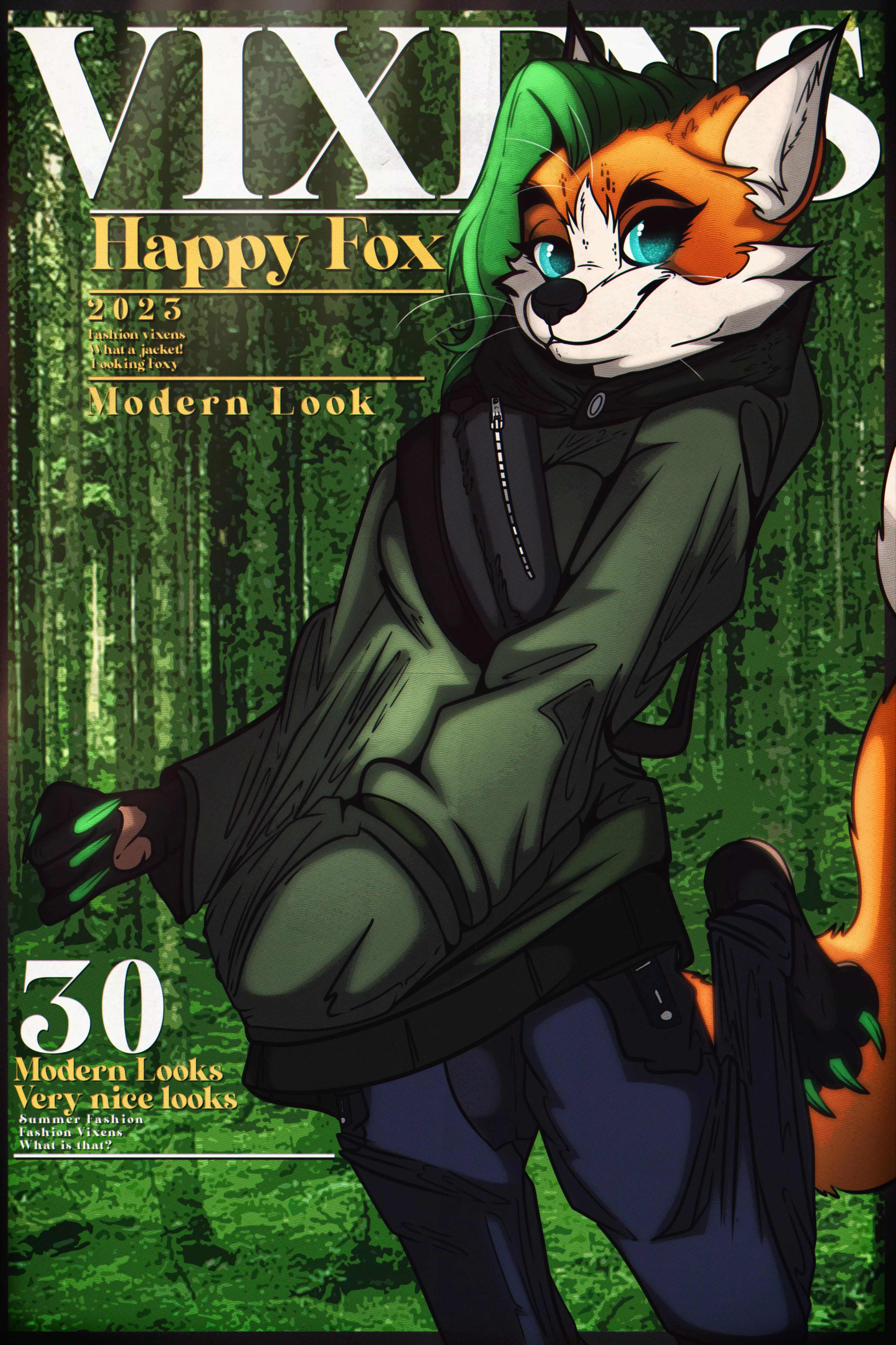 Vixens Cover (Art by me: 0l-Fox-l0)