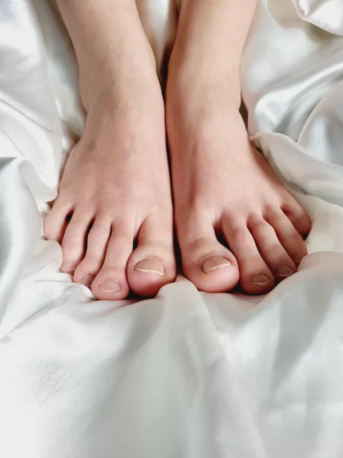 Waiting for you to make them wet and sticky