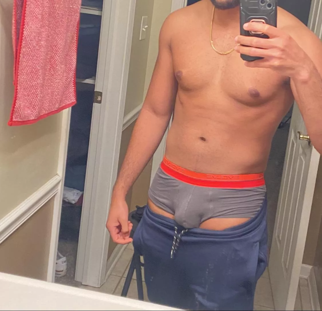 What I’m hiding under my sweats…