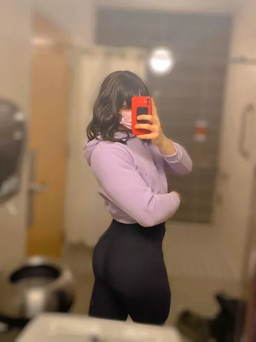 What would you say if you saw me at the gym?