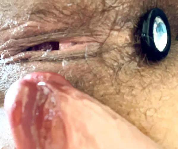 When I'm at work, my pregnant wife knows exactly how to tease me for that build up.. I love her daily stay at home mom activities.. It's hard for me to decide everyday where I should shoot my load.. Hairy ass or Hairy pussy??