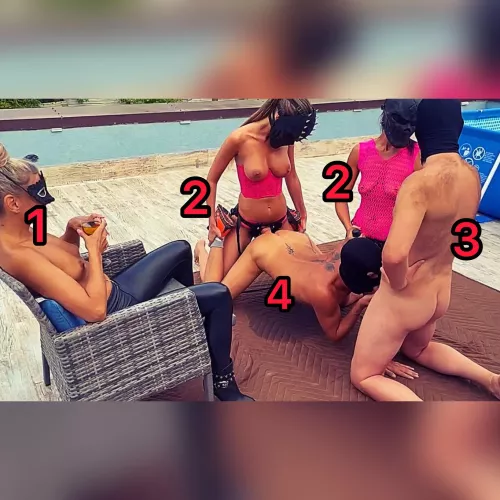 Who are you in this bisexual party ?