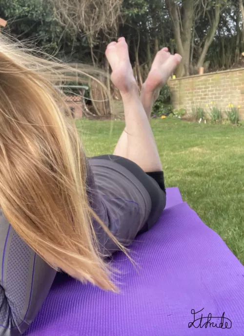 Would you watch while I work out?