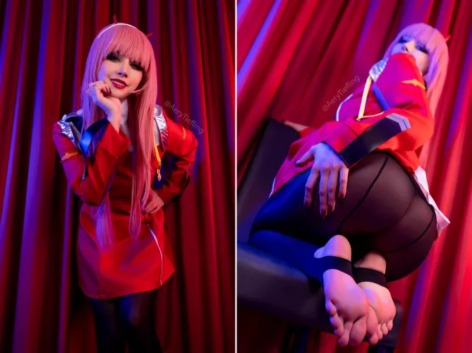 Zero Two from Darling in the Franxx by Aery Tiefling