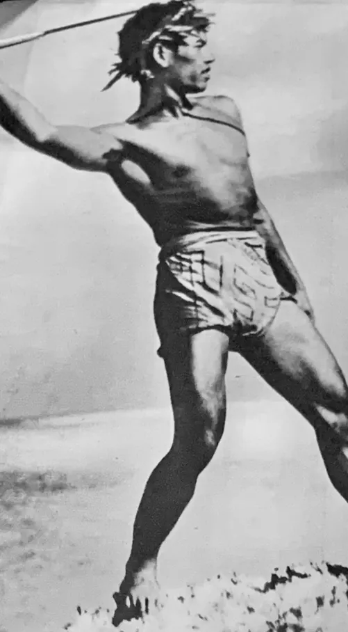 100 years old photo from Tahiti