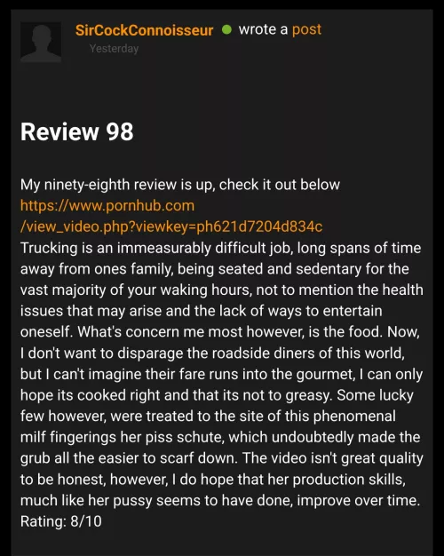 A treat for truckers