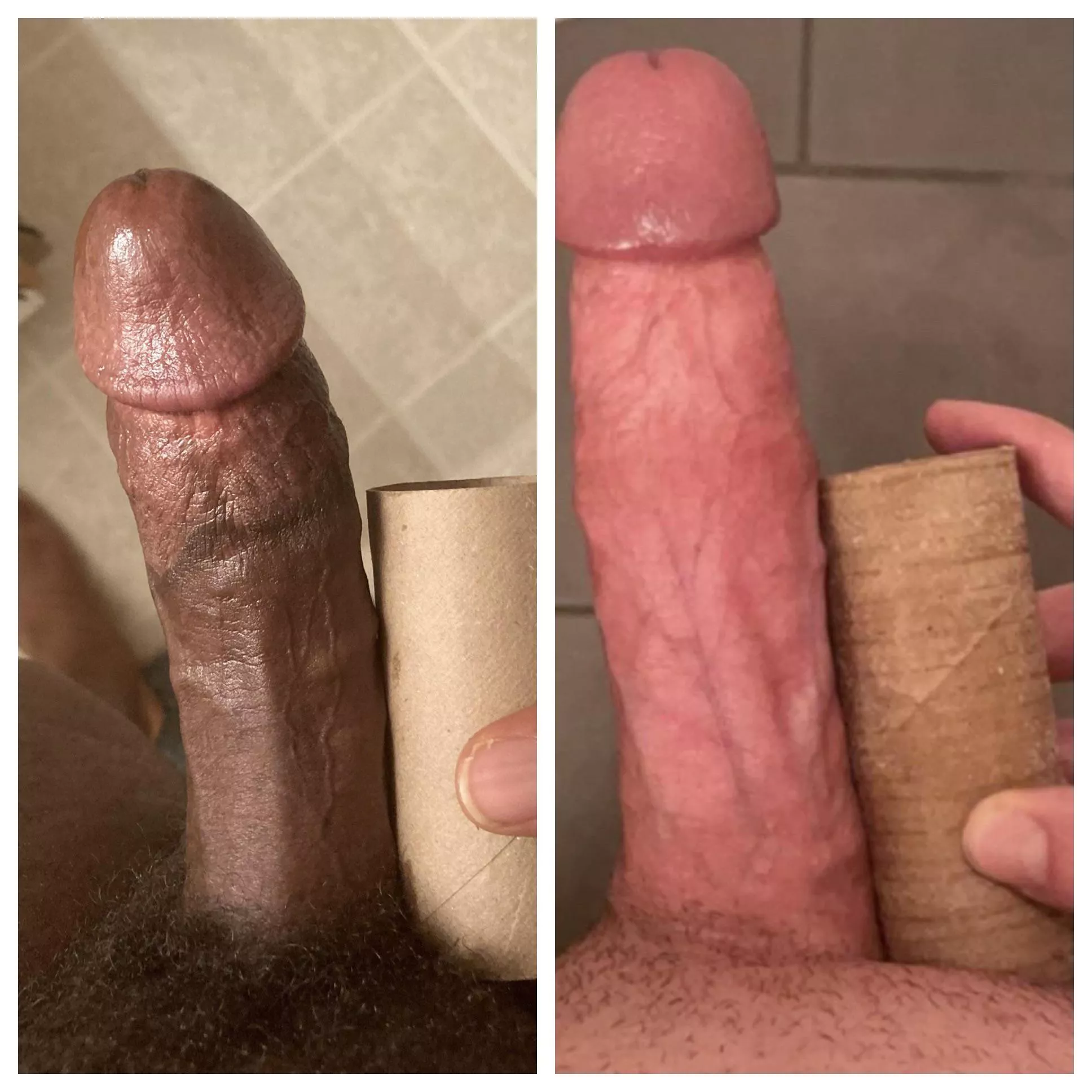 Compared with u/thatprettycock. Couldn’t beat his 8 inches