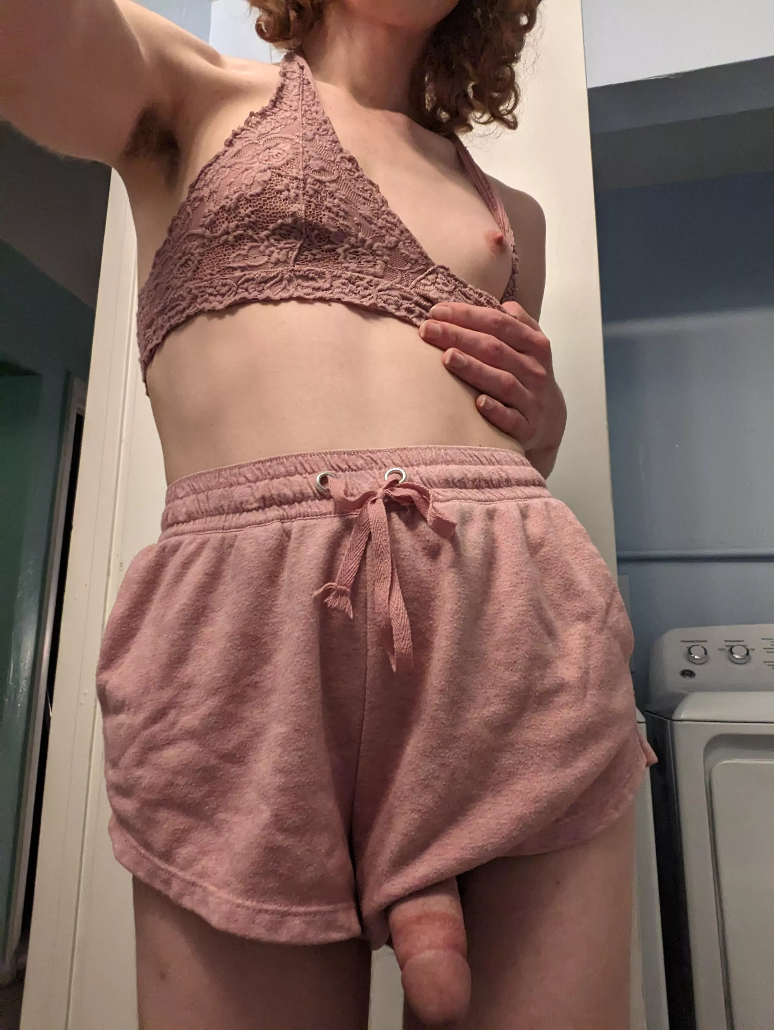 drunk, horny, lonely, will probably do whatever you tell her 😅