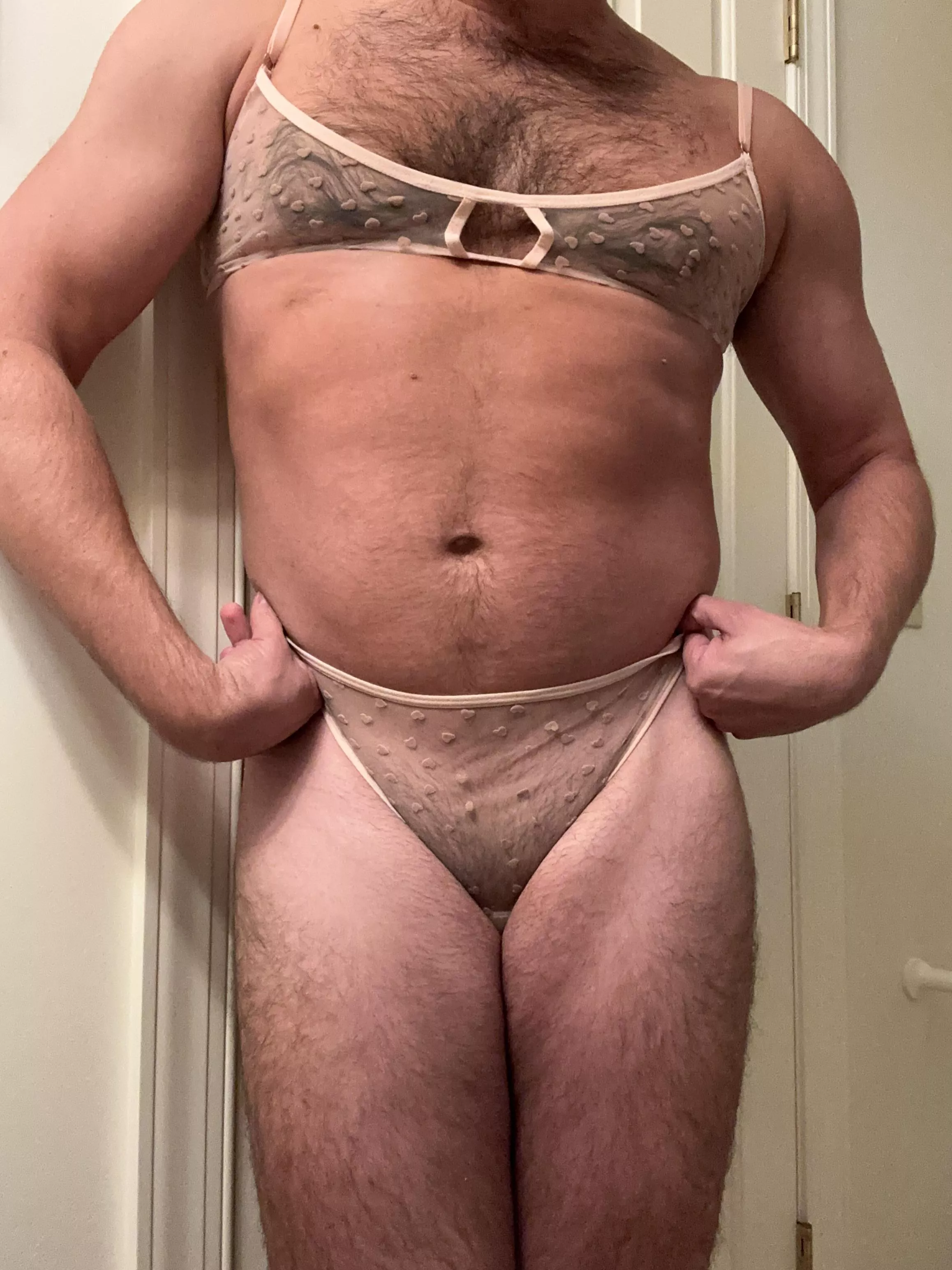 Flat front in my sissy panties