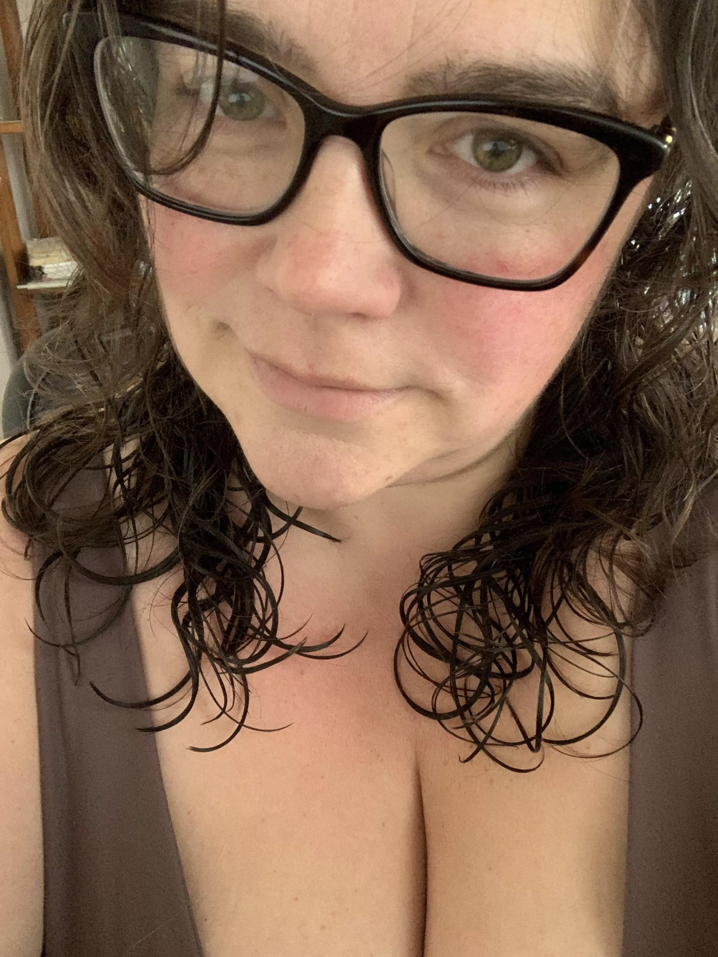 Freshly showered, fresh attitude