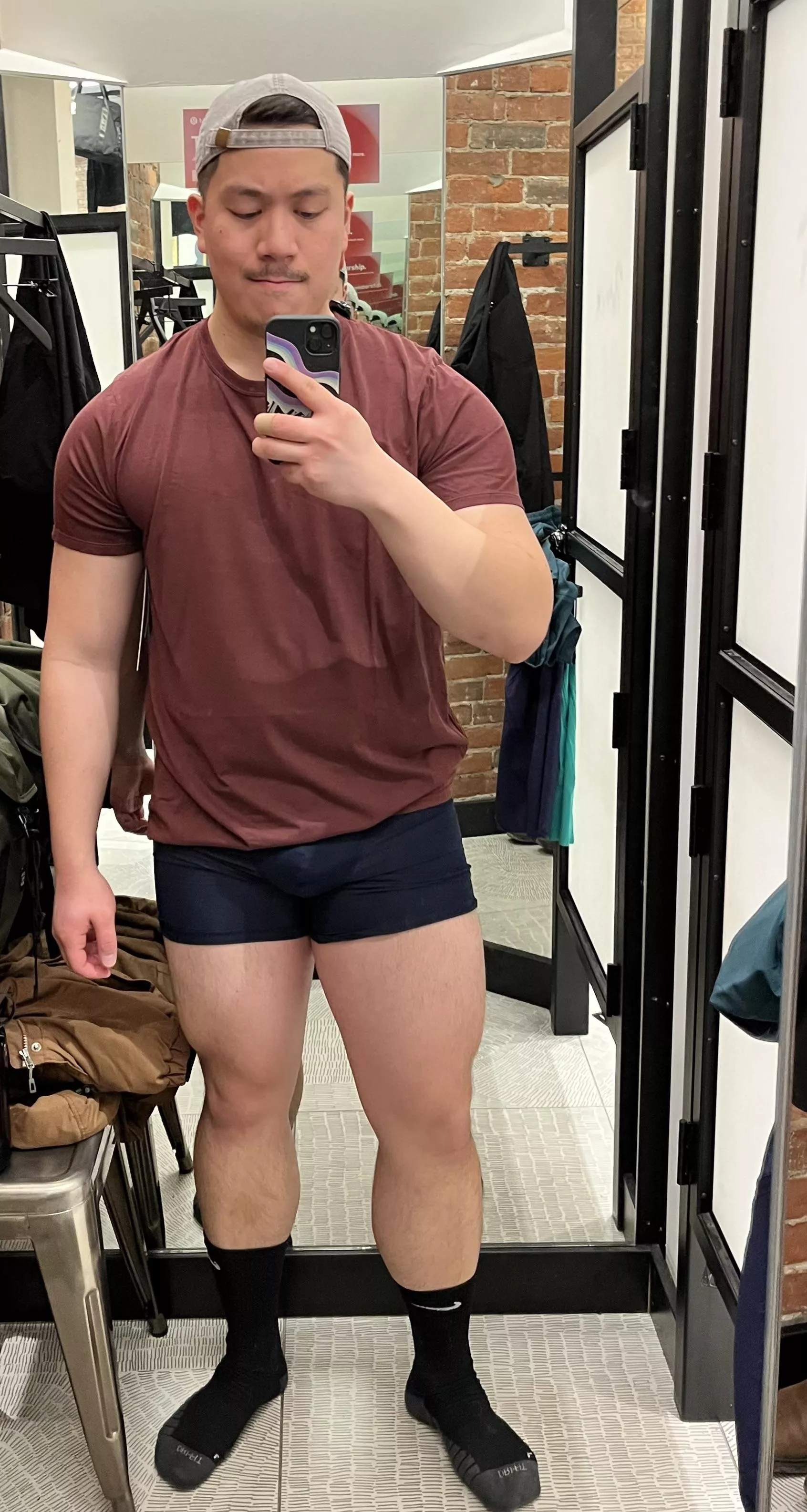 Had to buy new shorts since my fav shorts ripped during a set 💀