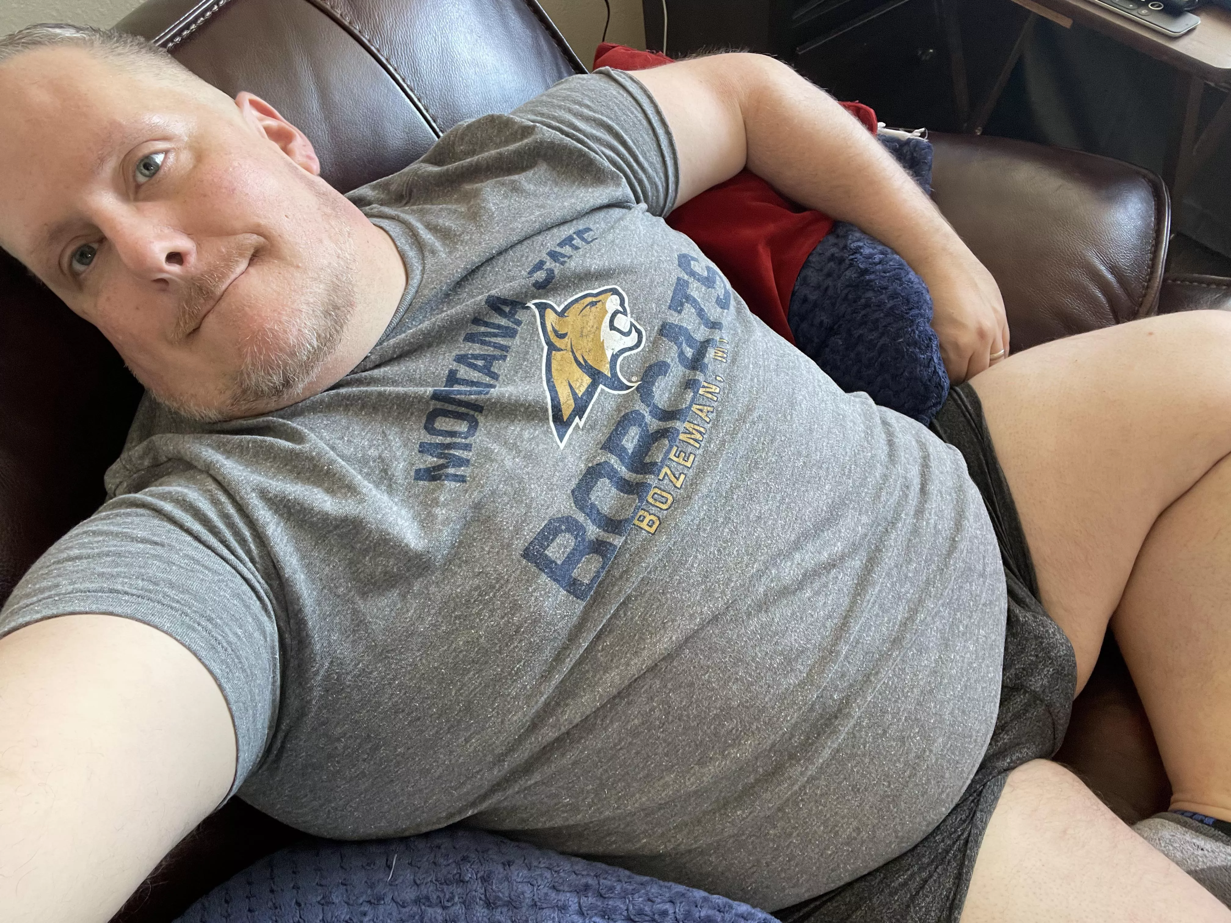 Handsome bear relaxing.