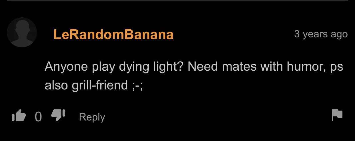 Help me find this gamer so we can play dying light