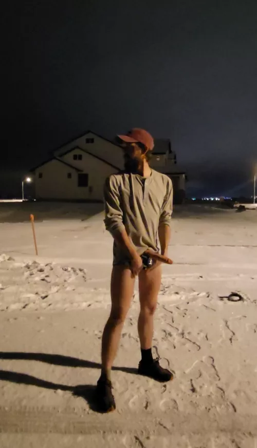 Hot enough to melt some snow?🤔