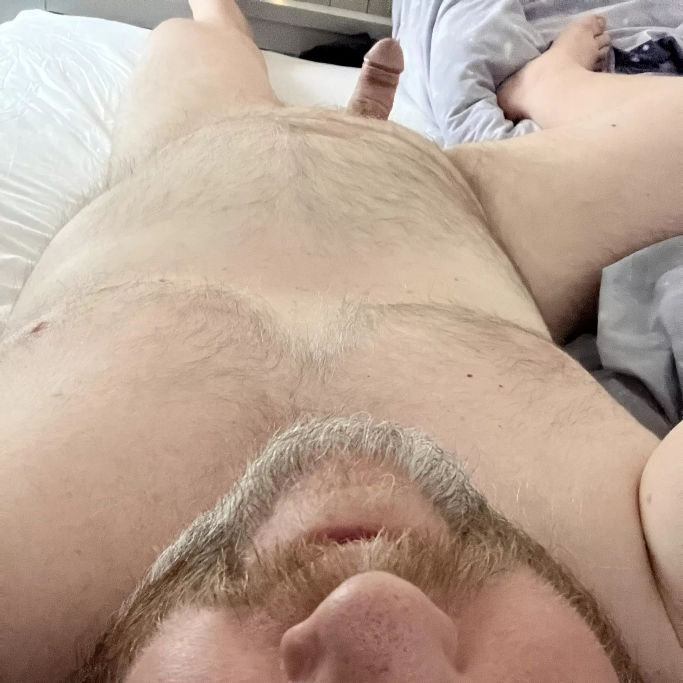 Hungover and horny this morning!