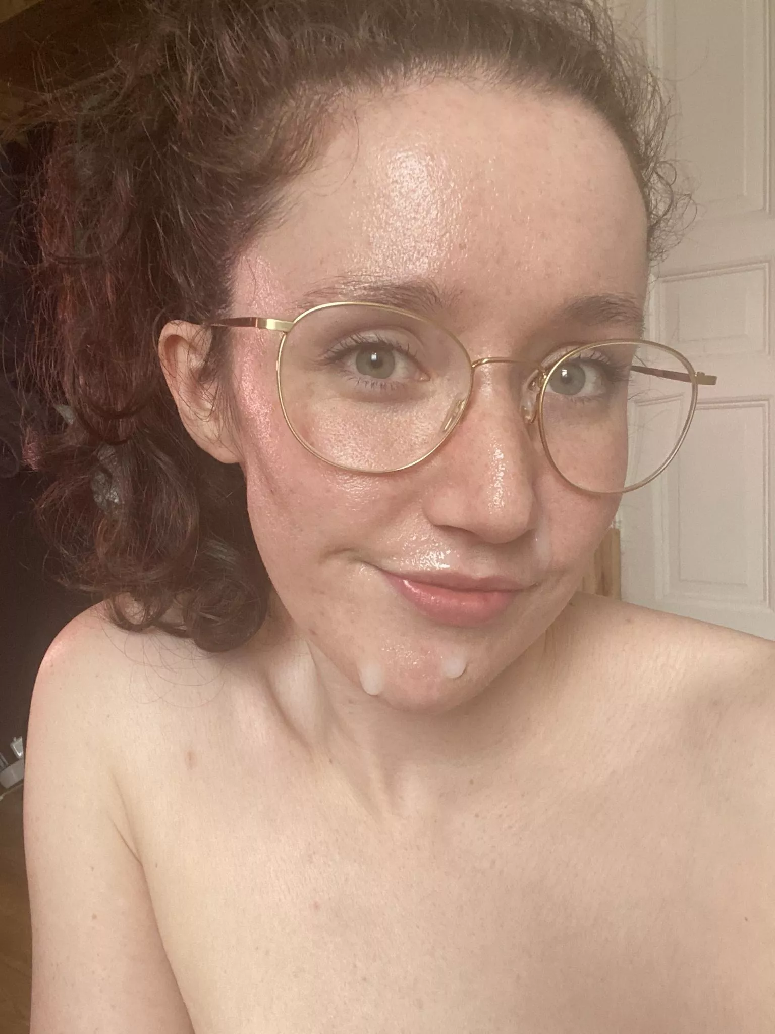 I feel cutest with cum on me 😌