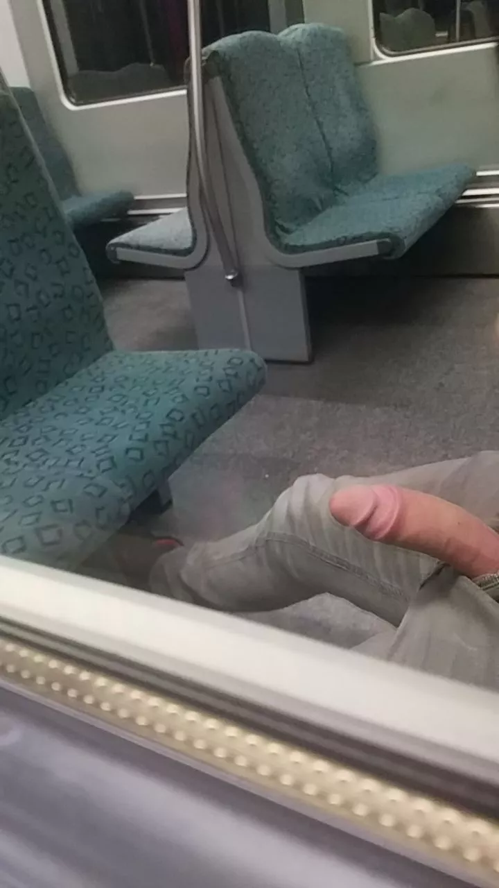 In an empty train 🙃