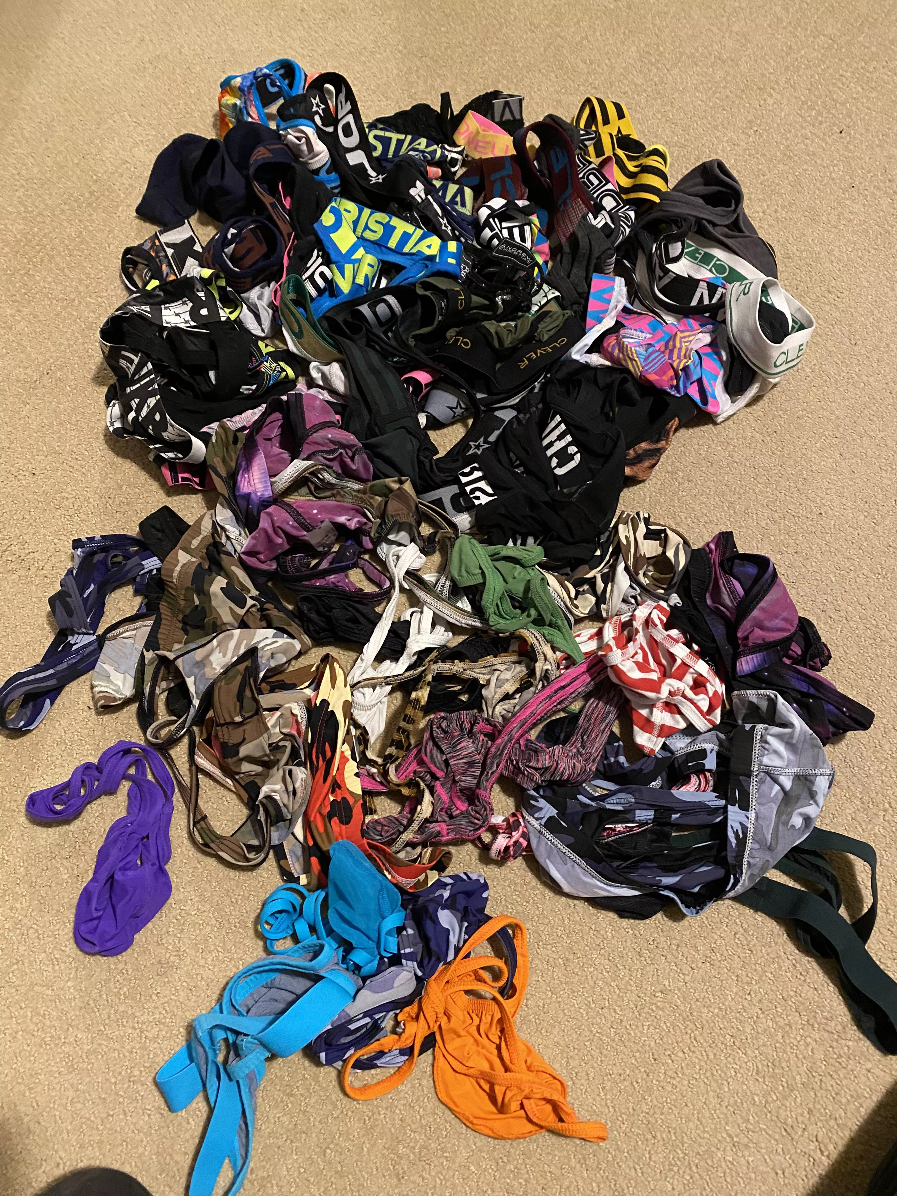 Is there a such thing as too many thongs?