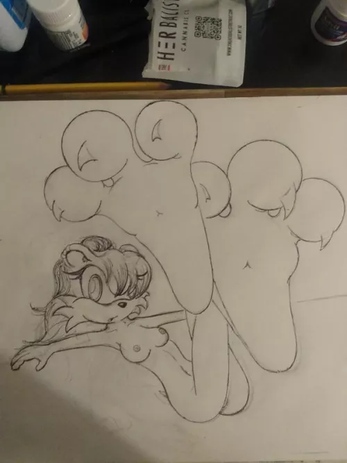 It's not Rouge or Amy with stellar mass tits and ass I'm sorry.