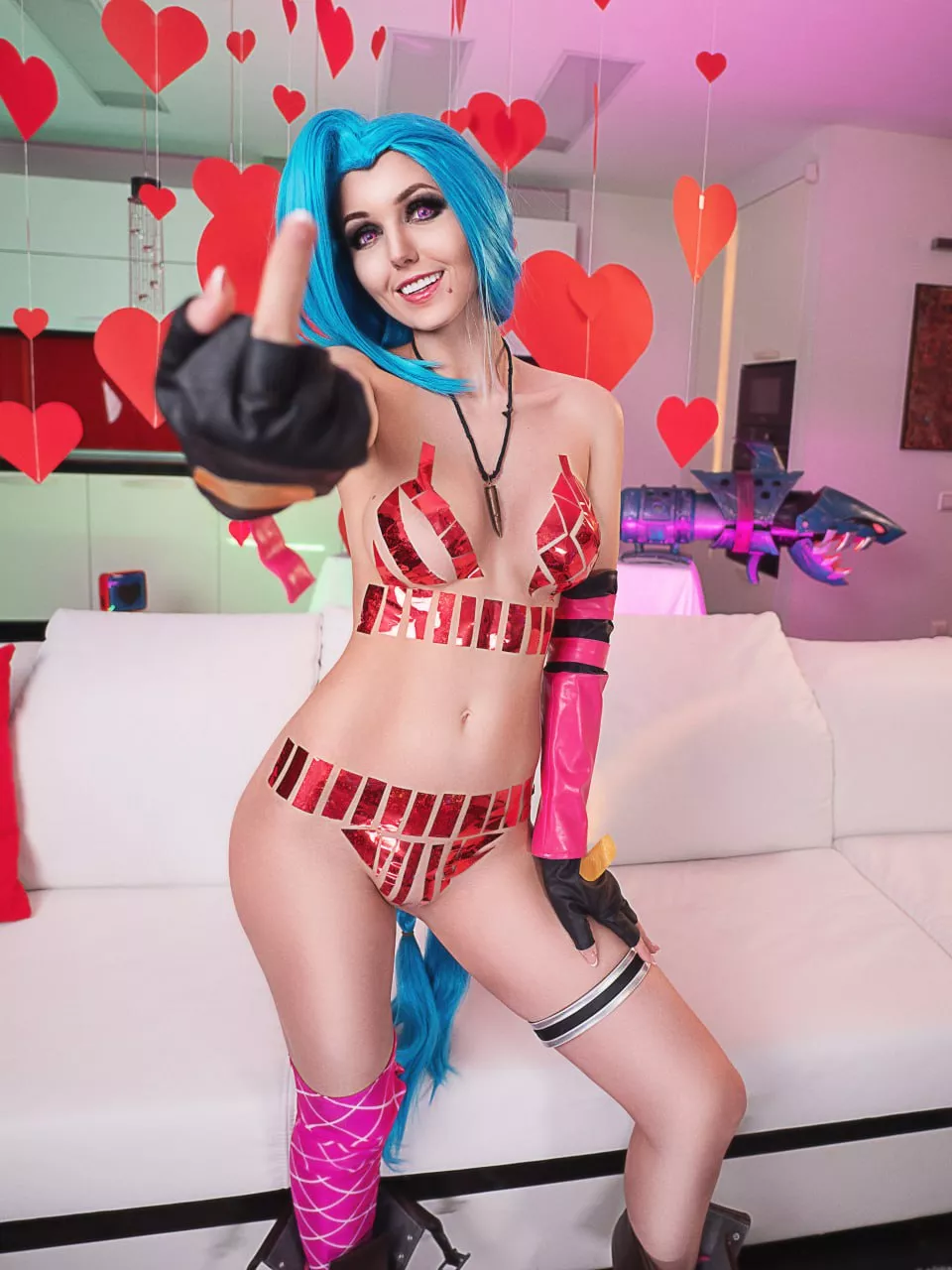 Jinx from League of Legends by Sia Siberia