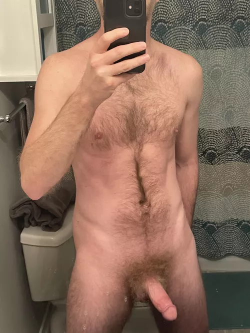 Jumping in the shower