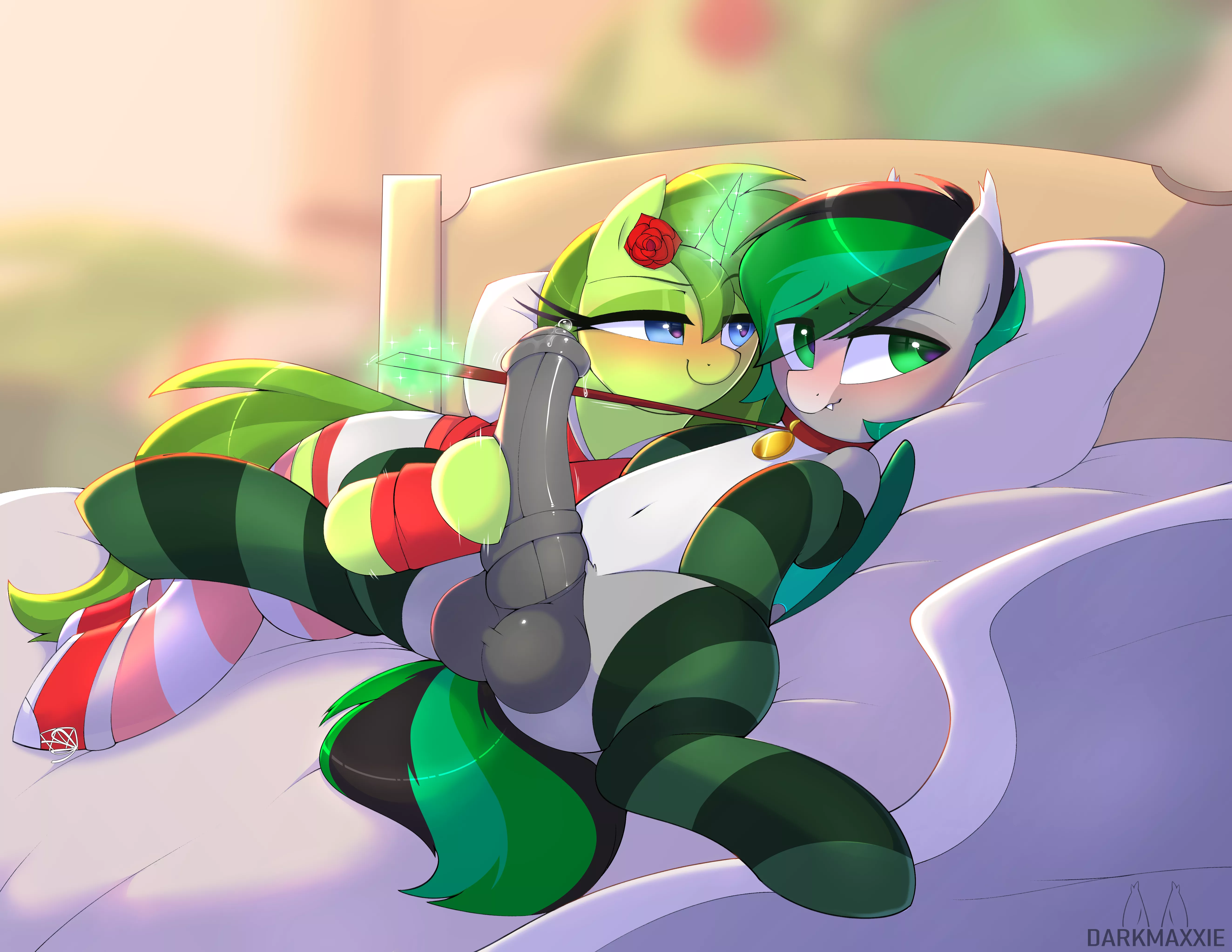 [MF] (DarkMaxxie) I'm all yours, miss. 🥴💗☺️