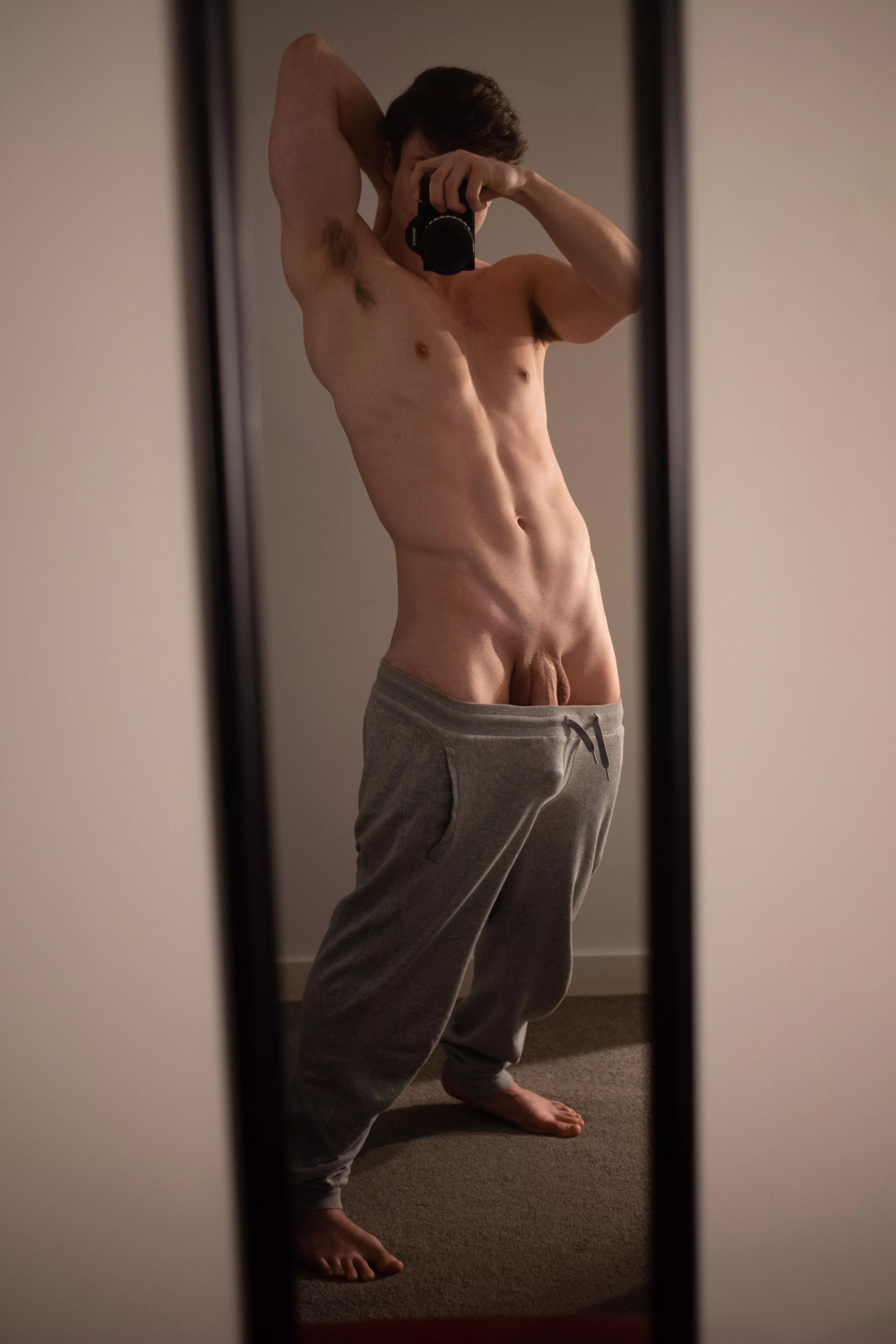 My hairy pits + big bulge for your Sunday morning