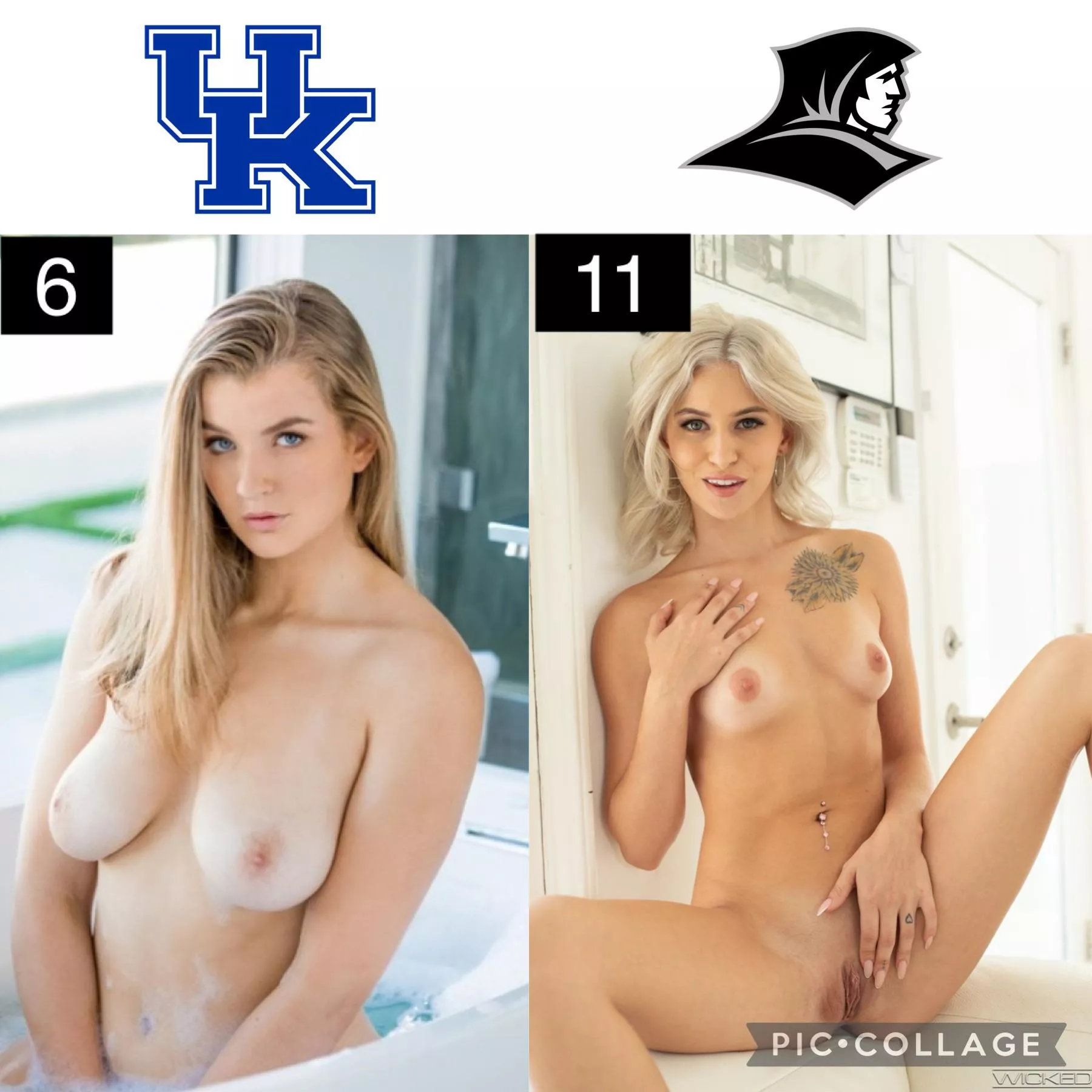 Pornstar March Madness: Round of 64 [Mia Melano] vs [Kiara Cole]
