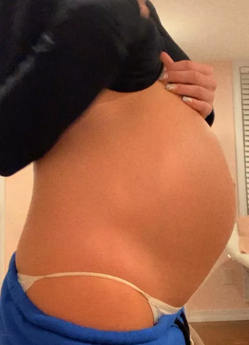 Pregnant again… I am so big for only 6 months..