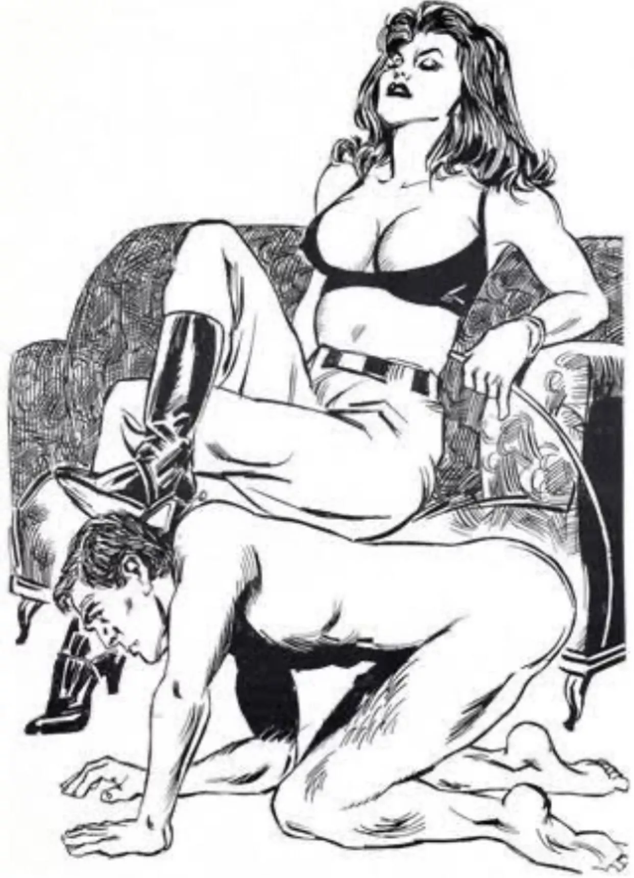 Ready to play with me and my strap-on😈😈