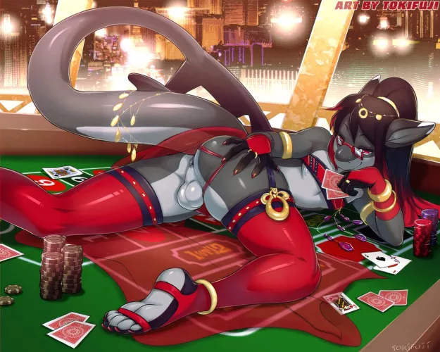 Remember….always bet on red ♥️(tokifuji)